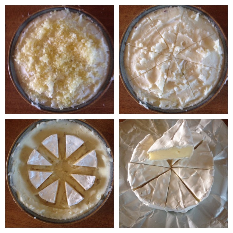 camembert/brie potato pie